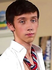 The newest student of Helix Academy Daniel Bishop poses for some pictures.